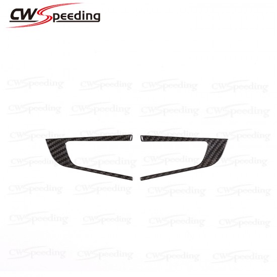 DRY CARBON FIBER FIBER STEERING WHEEL SWITCH PLATE FOR 2016-2018 ALFA ROMEO GIULIA DRY CARBON FIBER FIBER STEERING WHEEL SWITCH PLATE FOR 2016-2018 ALFA ROMEO GIULIA