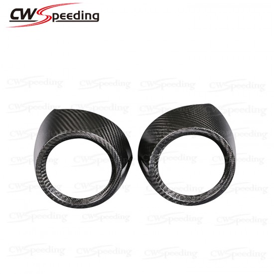 DRY CARBON FIBER AIRCON SURROUND VENTS TRIM FOR FOR 2016-2018 ALFA ROMEO GIULIA DRY CARBON FIBER AIRCON SURROUND VENTS TRIM FOR FOR 2016-2018 ALFA ROMEO GIULIA