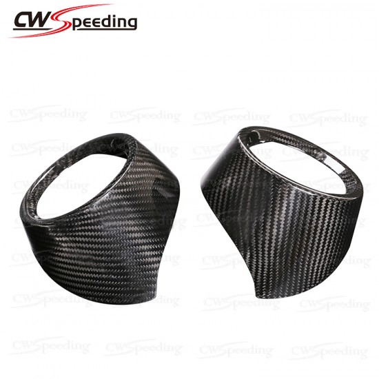 DRY CARBON FIBER AIRCON SURROUND VENTS TRIM FOR FOR 2016-2018 ALFA ROMEO GIULIA DRY CARBON FIBER AIRCON SURROUND VENTS TRIM FOR FOR 2016-2018 ALFA ROMEO GIULIA