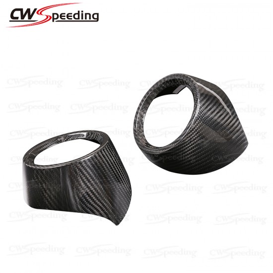 DRY CARBON FIBER AIRCON SURROUND VENTS TRIM FOR FOR 2016-2018 ALFA ROMEO GIULIA DRY CARBON FIBER AIRCON SURROUND VENTS TRIM FOR FOR 2016-2018 ALFA ROMEO GIULIA