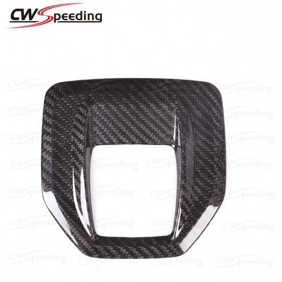DRY CARBON FIBER CENTER GEAR COVER FOR 2016-2018 ALFA ROMEO GIULIA DRY CARBON FIBER CENTER GEAR COVER FOR 2016-2018 ALFA ROMEO GIULIA