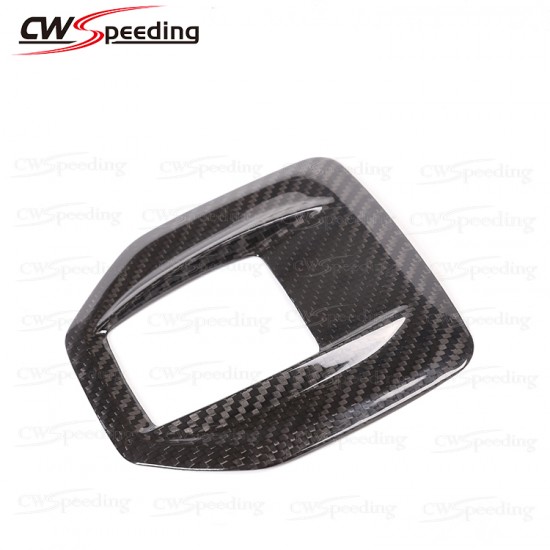 DRY CARBON FIBER CENTER GEAR COVER FOR 2016-2018 ALFA ROMEO GIULIA DRY CARBON FIBER CENTER GEAR COVER FOR 2016-2018 ALFA ROMEO GIULIA