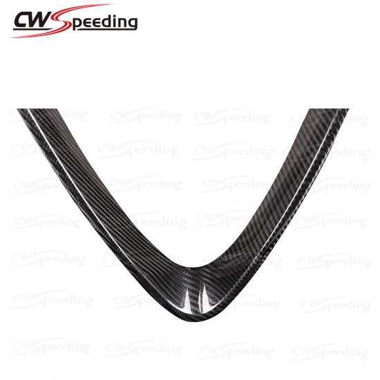 DRY CARBON FIBER FRONT GRILLE COVER FOR 2017-2019 ALFA ROMEO STELVIO DRY CARBON FIBER FRONT GRILLE COVER FOR 2017-2019 ALFA ROMEO STELVIO