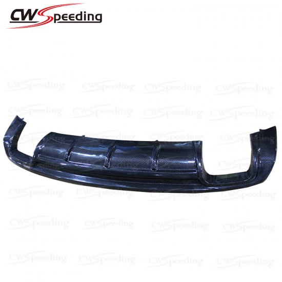 CARBON FIBER REAR DIFFUSER (T-4) FOR 2013-2016 AUDI A3 SEDAN