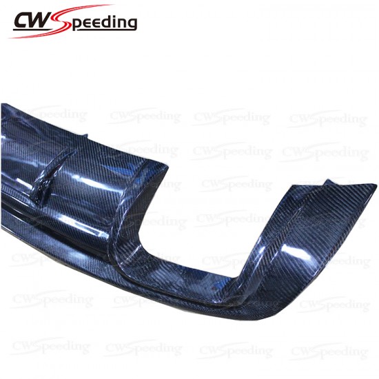 CARBON FIBER REAR DIFFUSER (T-4) FOR 2013-2016 AUDI A3 SEDAN