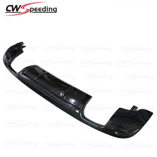 CARBON FIBER REAR DIFFUSER (T-4) FOR 2009-2012 AUDI A3 