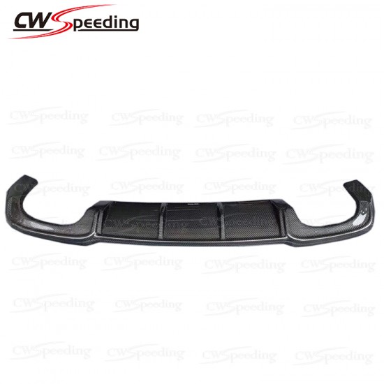 CARBON FIBER REAR DIFFUSER FOR 2017-2018 AUDI A3 S3