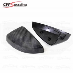 A STYLE CARBON FIBER SIDE MIRROR COVER FOR AUDI A3 S3 