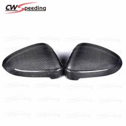 B STYLE CARBON FIBER SIDE MIRROR COVER FOR AUDI A3 S3