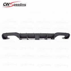 CARBON FIBER REAR DIFFUSER FOR AUDI A3 S3 WITH LEAD LIGHT 