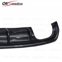 S3 STYLE CARBON FIBER REAR DIFFUSER(T-4) FOR 2013-2016 AUDI A3 SEDAN 