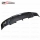 ABT STYLE CARBON FIBER REAR DIFFUSER(T-4) FOR 2009-2012 AUDI A4L B8 SEDAN