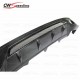 ABT STYLE CARBON FIBER REAR DIFFUSER (T-4) FOR 2013-2015 AUDI A4L B9 SEDAN