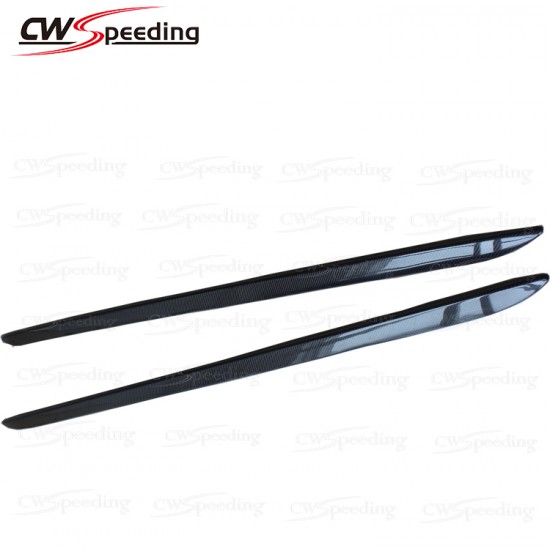 CARBON FIBER SIDE SKIRTS ATTACHMENT FOR 2009-2012 AUDI A4L B8