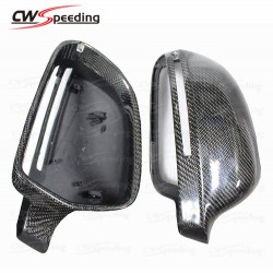 REPLACEMENT STYLE CARBON FIBER SIDE MIRROR COVER FOR 2009-2012 AUDI A4L B8