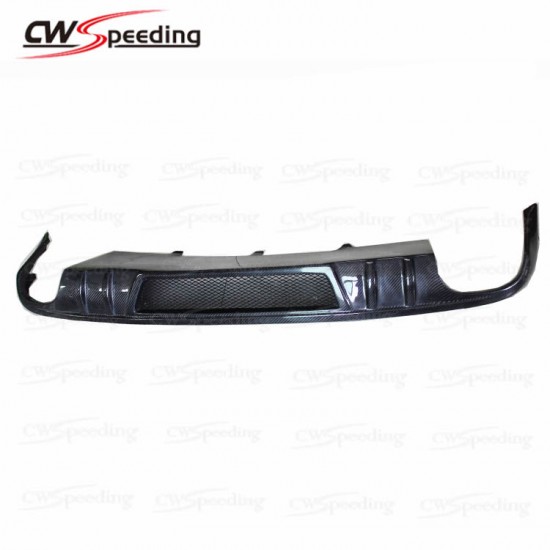 DTM STYLE CARBON FIBER REAR DIFFUSER(T-4) FOR 2009-2011 AUDI A5 4DOOR