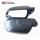  REPLACEMENT STYLE CARBON FIBER SIDE MIRROR COVER FOR 2012-2016 AUDI A5