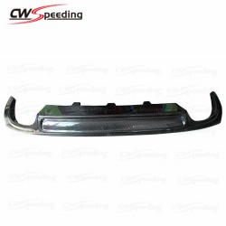 S5 STYLE CARBON FIBER REAR DIFFUSER (T-4)FOR 2012-2016 AUDI A5 2DOOR