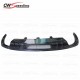 DTM STYLE CARBON FIBER REAR DIFFUSER（T-4） FOR 2012-2016 AUDI A5 4DOOR