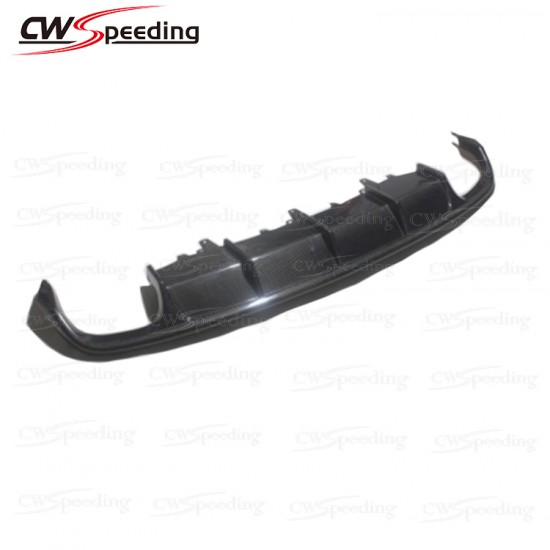 DTM STYLE CARBON FIBER REAR DIFFUSER FOR AUDI A6 C7