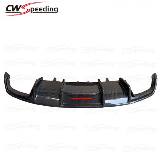 KARBEL STYLE CARBON FIBER REAR DIFFUSER FOR 2019 AUDI A7 SPORT 