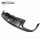  MTM STYLE CARBON FIBER REAR DIFFUSER(T-4）FOR 2009-2014 AUDI A7