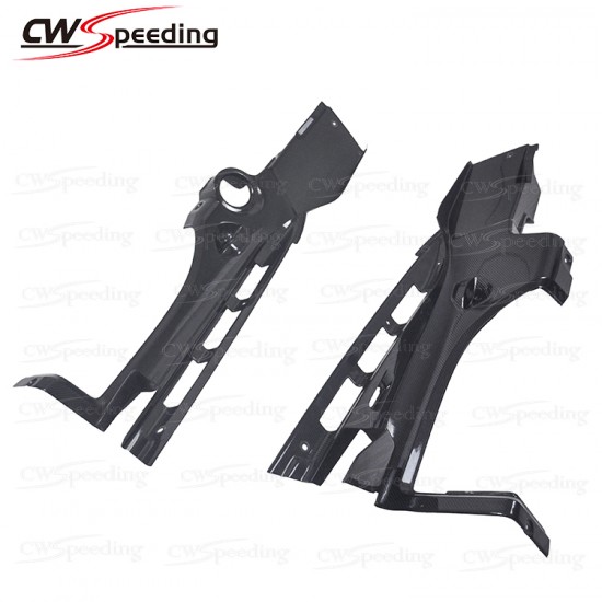 CARBON FIBER ENGINE BAY PANELS (2 PCS) FOR 2008-2015 AUDI R8 V8 V10