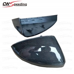 REPLACEMENT STYLE CARBON FIBER SIDE MIRROR COVER FOR  2016-2018  AUDI TT 