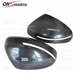 CARBON FIBER SIDE MIRROR COVER FOR 2008-2014 AUDI TT