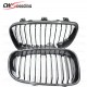 CARBON FIBER GLOSS FINISH FRONT GRILLES FOR 2004-2015 BMW 1 SERIES E82 E87 