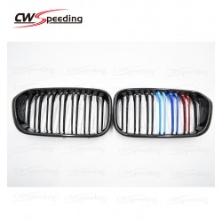 M COLOR CARBON FIBER FRONT GRILLE FOR 2016-2017 BMW 1 SERIES F20 
