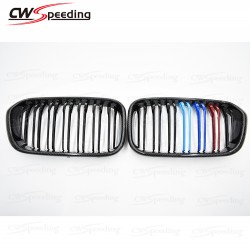 M COLOR CARBON FIBER FRONT GRILLE FOR 2016-2017 BMW 1 SERIES F20 