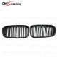 CARBON FIBER GLOSS FINIS FRONT GRILLE FOR 2016-2017 BMW 1 SERIES F20 