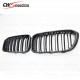 CARBON FIBER GLOSS FINIS FRONT GRILLE FOR 2016-2017 BMW 1 SERIES F20 