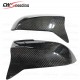 M4 STYLE REPLACEMENT CARBON FIBER SIDE MIRROR COVER FOR 2012-2014 BMW 1 SERIES F20 