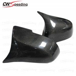 M4 STYLE CARBON FIBER SIDE MIRROR COVER FOR 2012-2014 BMW 1 SERIES F20