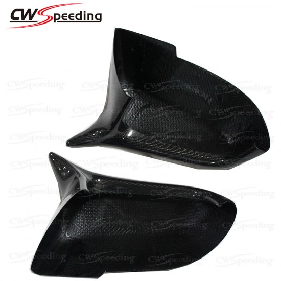 M4 STYLE CARBON FIBER SIDE MIRROR COVER FOR 2012-2014 BMW 1 SERIES F20 M4 STYLE CARBON FIBER SIDE MIRROR COVER FOR 2012-2014 BMW 1 SERIES F20