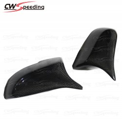 M4 STYLE CARBON FIBER SIDE MIRROR COVER FOR 2012-2014 BMW 1 SERIES F20