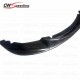 CARBON FIBER FRONT LIP FOR 2012-2014 BMW 1 SERIES F20 M135I (ONLY FOR M-TECH BUMPER)