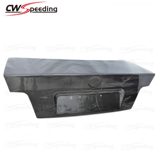 OEM STYLE CARBON FIBER REAR TRUNK LID FOR 1990-1998 BMW 3 SERIES E36