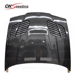  GTR STYLE CARBON FIBER HOOD FOR 1990-1998 BMW 3 SERIES E36 2D