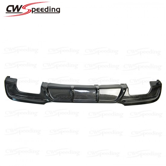 CARBON FIBER REAR DIFFUSER（4-T) FOR BMW 3 SERIES E90 MT