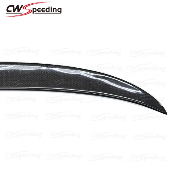 P STYLE CARBON FIBER REAR TRUNK SPOILER FOR BMW 3 SERIES 2005-2011 E90