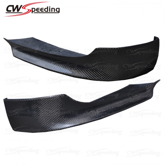 CARBON FIBER FRONT BUMPER CANARDS FOR BMW 3 SERIES E90