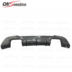 CARBON FIBER REAR DIFFUSER(4-T) FOR BMW 3SERIES 2006-2010 E92 E92 E93 M-TECH M SPORT