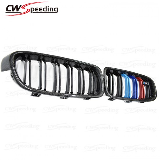 M3 STYLE CARBON FIBER FRONT GRILLE FOR BMW 3 SERIES 2012-2019 F30 M3 STYLE CARBON FIBER FRONT GRILLE FOR BMW 3 SERIES 2012-2019 F30