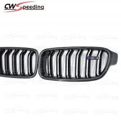 CARBON FIBER FRONT GRILLE FOR BMW 3 SERIES F30 F35