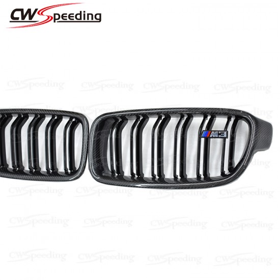 CARBON FIBER FRONT GRILLE FOR BMW 3 SERIES F30 F35 CARBON FIBER FRONT GRILLE FOR BMW 3 SERIES F30 F35