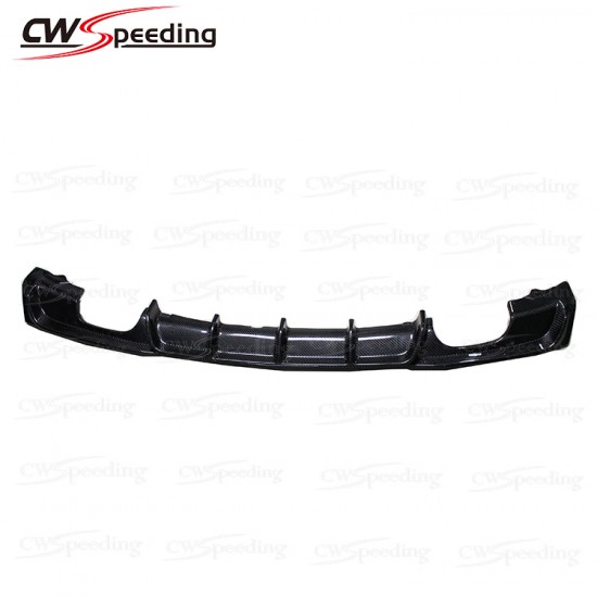 PERFORMANCE STYLE CARBON FIBER REAR BUMPER LIP (T-4) FOR 2012-2016 BMW 3 SERIES F30 F35 (ONLY FOR M-TECH BUMPER) PERFORMANCE STYLE CARBON FIBER REAR BUMPER LIP (T-4) FOR 2012-2016 BMW 3 SERIES F30 F35 (ONLY FOR M-TECH BUMPER)