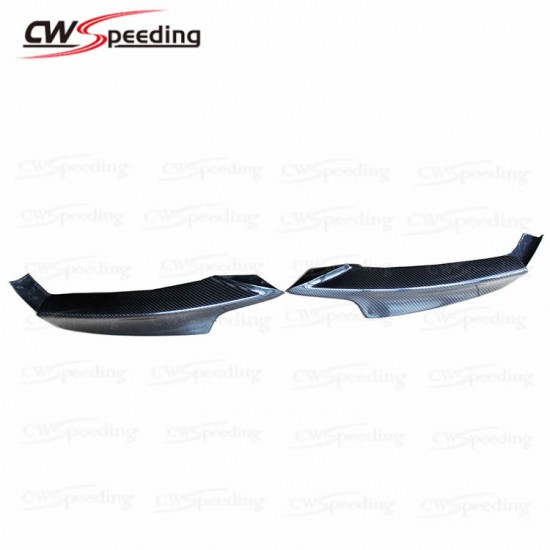 MP STYLE CARBON FIBER FRONT BUMPER CANARD FOR BMW 3 SERIES 2012-2019 F30 F35 M-TECH 